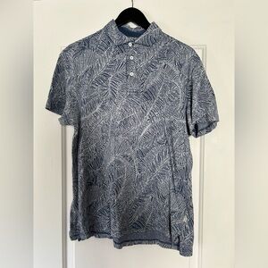 Rodd and Gunn Tropical Print Short Sleeve Polo size L